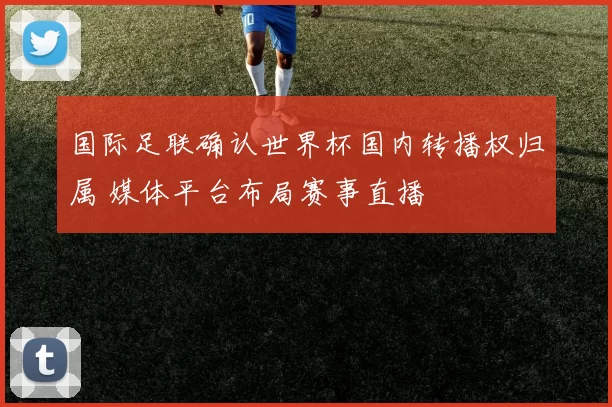 国际足联确认世界杯国内转播权归属 媒体平台布局赛事直播
