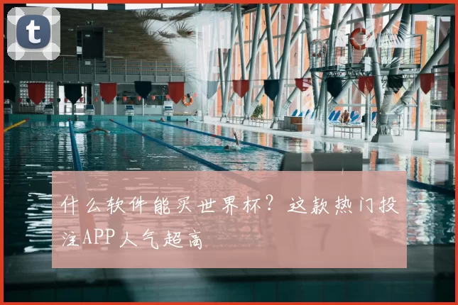 什么软件能买世界杯?这款热门投注APP人气超高